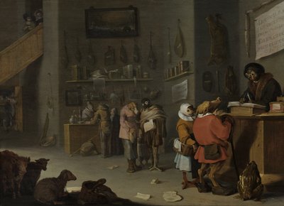 Who Sues for a Cow by Cornelis Saftleven